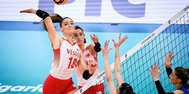 A Milli Kadın Voleybol Takımımız  hazırlık maçında ABD’ye 3-2 kaybetti