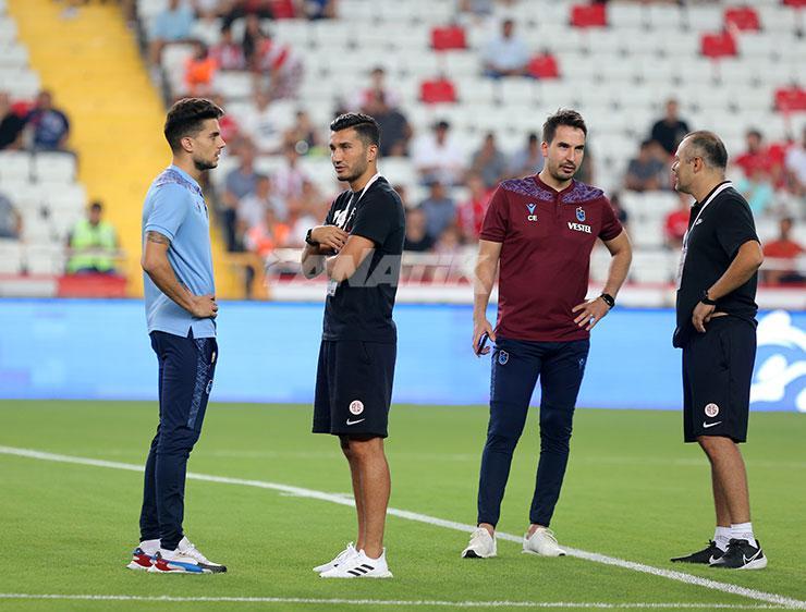 Antalyaspor – Trabzonspor maçından kareler! Nuri Şahin ve Bartra hasret giderdi