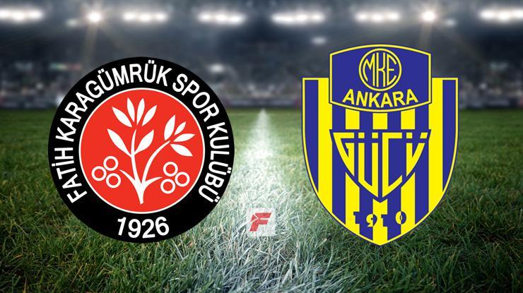 Fatih Karagümrük – Ankaragücü maçı hangi kanalda, saat kaçta?