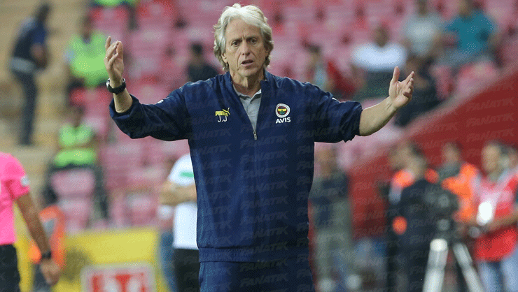 Fenerbahçe Teknik Direktörü Jorge Jesus: Geldiğimden bu yana ilk kez…