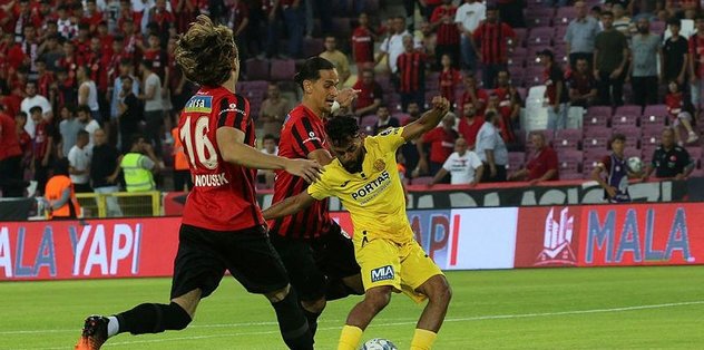 Gaziantep FK – MKE Ankaragücü: 1-0 (MAÇ SONUCU – ÖZET)