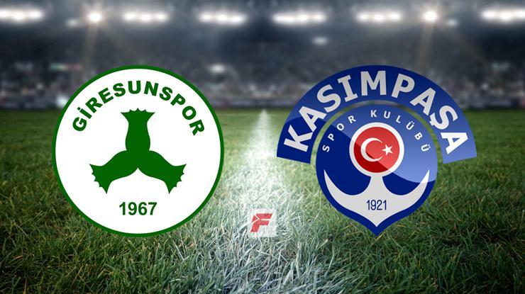 Giresunspor – Kasımpaşa maçı (CANLI)