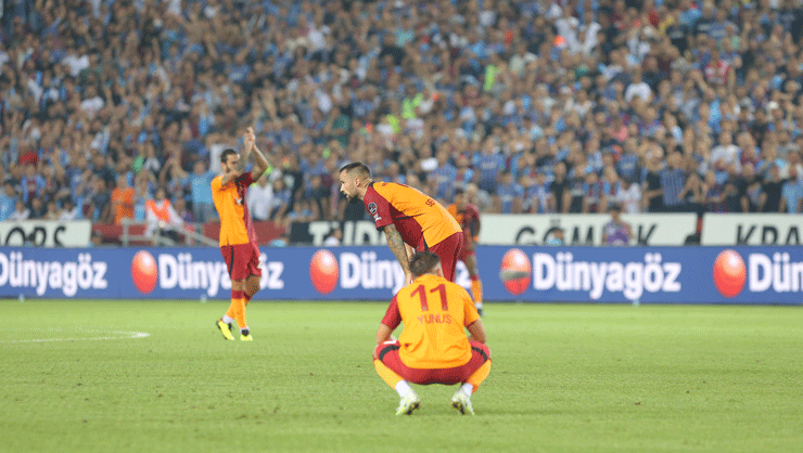 Haris Seferovic, Trabzonspor karşısında vasatı aşamadı