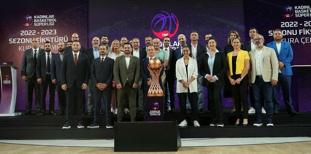 Kadınlar Basketbol Süper Ligi’nde yeni sezon fikstürü çekildi