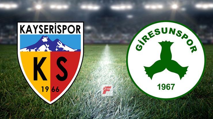 Kayserispor-Giresunspor maçı ne zaman, saat kaçta, hangi kanalda? (Muhtemel 11’ler)