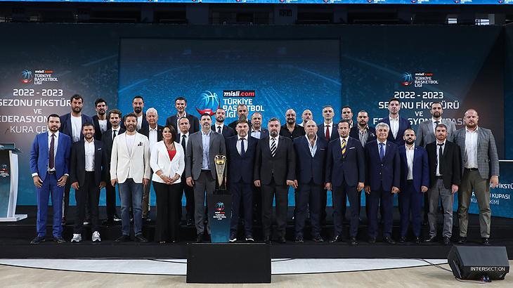 Misli.com Türkiye Basketbol Ligi kura çekimi gerçekleştirildi