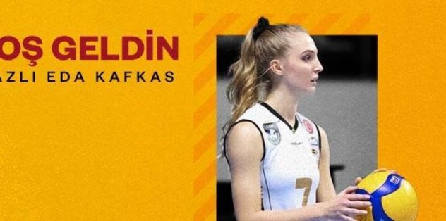 Nazlı Eda Kafkas Galatasaray HDI Sigorta ile sözleşme imzaladı