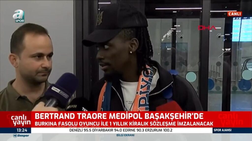 Son dakika | Yeni transfer Bertrand Traore İstanbul’da