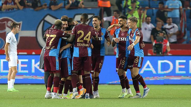 Trabzonspor’da Kopenhag maçında yeni yıldızlar
