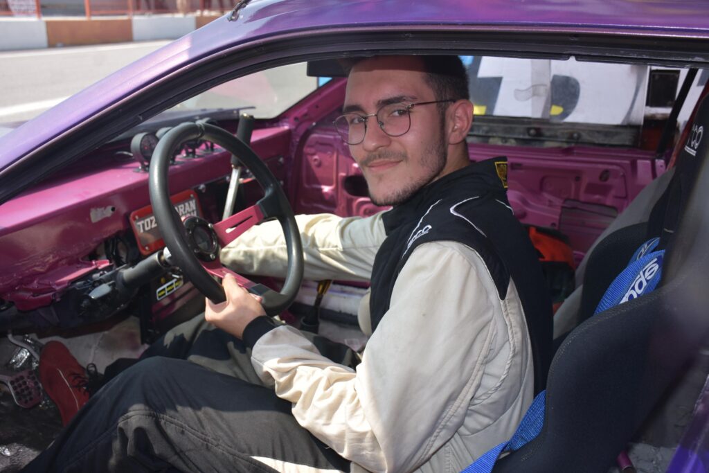 Türkiye’nin en genç drift pilotu piste çıktı