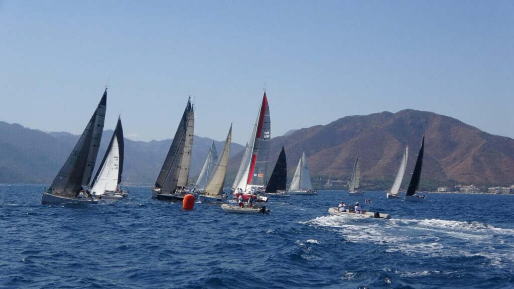 15. Channel Regatta Rodos-Marmaris Yelken yarışlarının ikinci günü tamamlandı