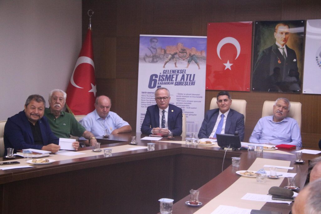 6. Geleneksel İsmet Atlı Karakucak Güreşleri’nin tanıtım toplantısı gerçekleştirildi