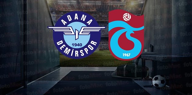ADANA DEMİRSPOR – TRABZONSPOR CANLI ŞİFRESİZ İZLE | Adana Demirspor – Trabzonspor maçı saat kaçta, hangi kanalda? TS canlı izle