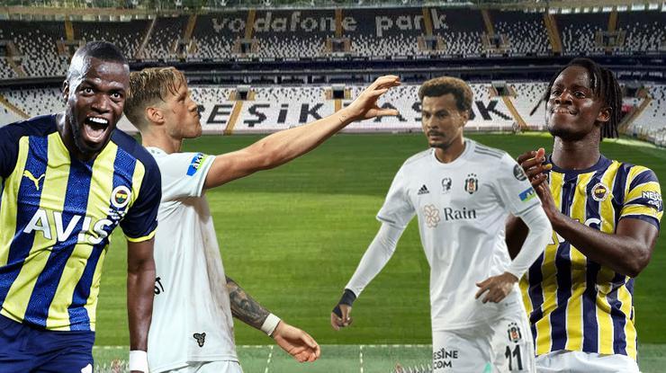 Beşiktaş-Fenerbahçe derbisinde kilidi yıldızlar çözecek