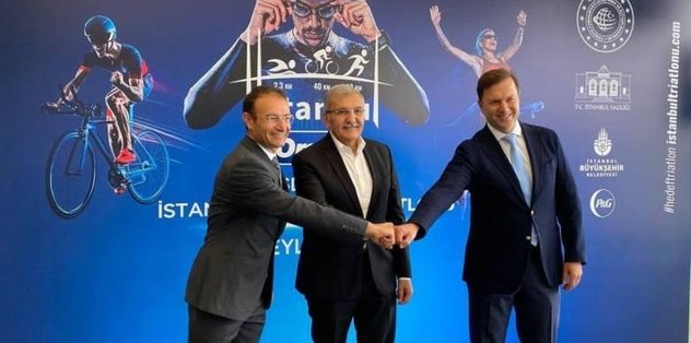 Boğaziçi’nde triatlon