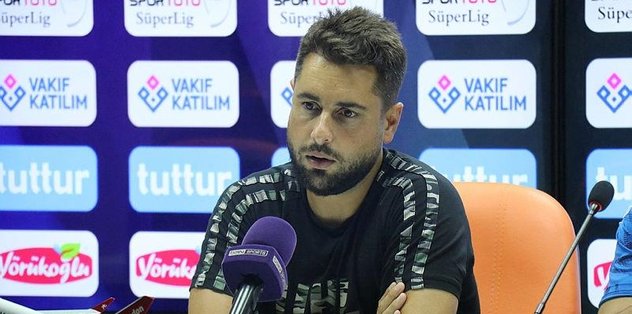 Corendon Alanyaspor Teknik Sorumlusu Felipe Sanchez Mateos: Tayfur’un oynamaması teknik bir karardı