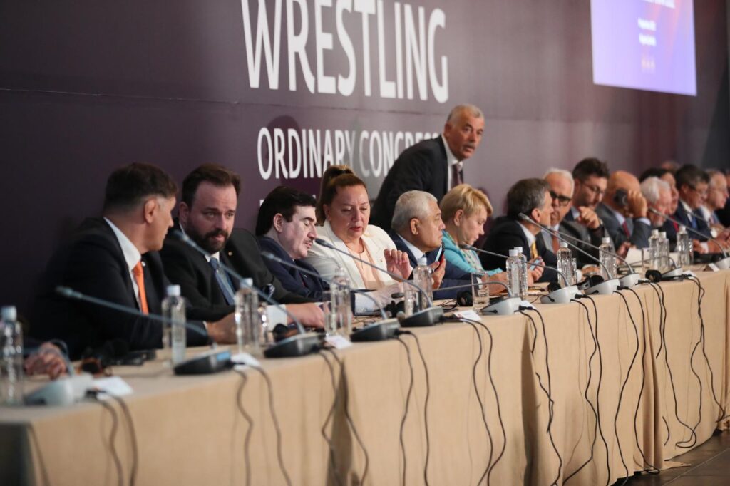 Dünya Güreş Birliği Yönetim Kurulu seçimi, Belgrad’da yapıldı