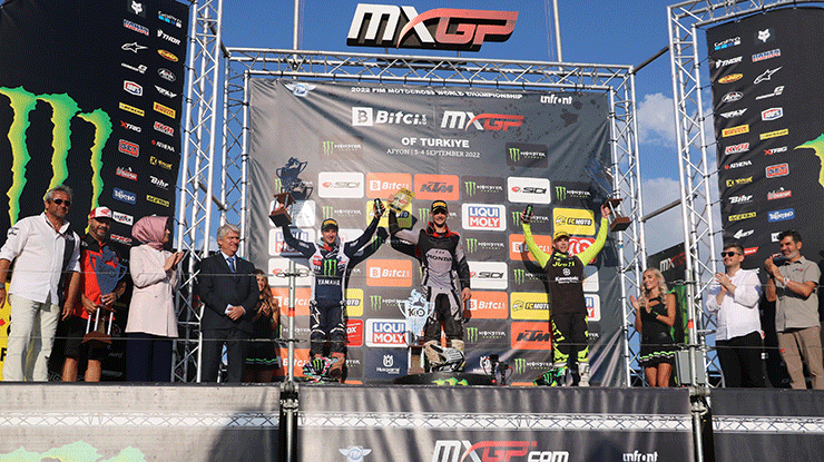 Dünya Motokros Şampiyonası’nın Türkiye etabını Tim Gajser kazandı