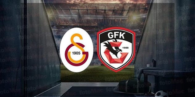 Galatasaray Gaziantep FK maçı canlı | Galatasaray maçı canlı izle | GS maçı canlı yayın