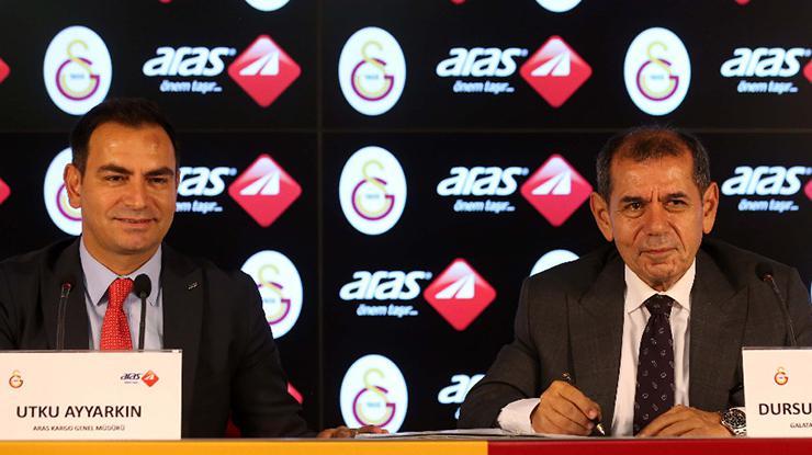 Galatasaray ile Aras Kargo arasında sponsorluk anlaşması imzalandı