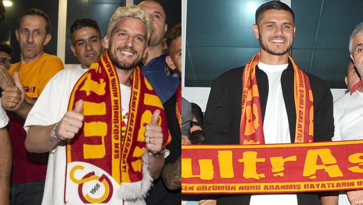 Galatasaray’da artık Dries Mertens-Mauro İcardi ikilisi var!