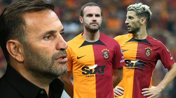 Galatasaray’da sistem değişiyor! Mata ve Mertens kararı…