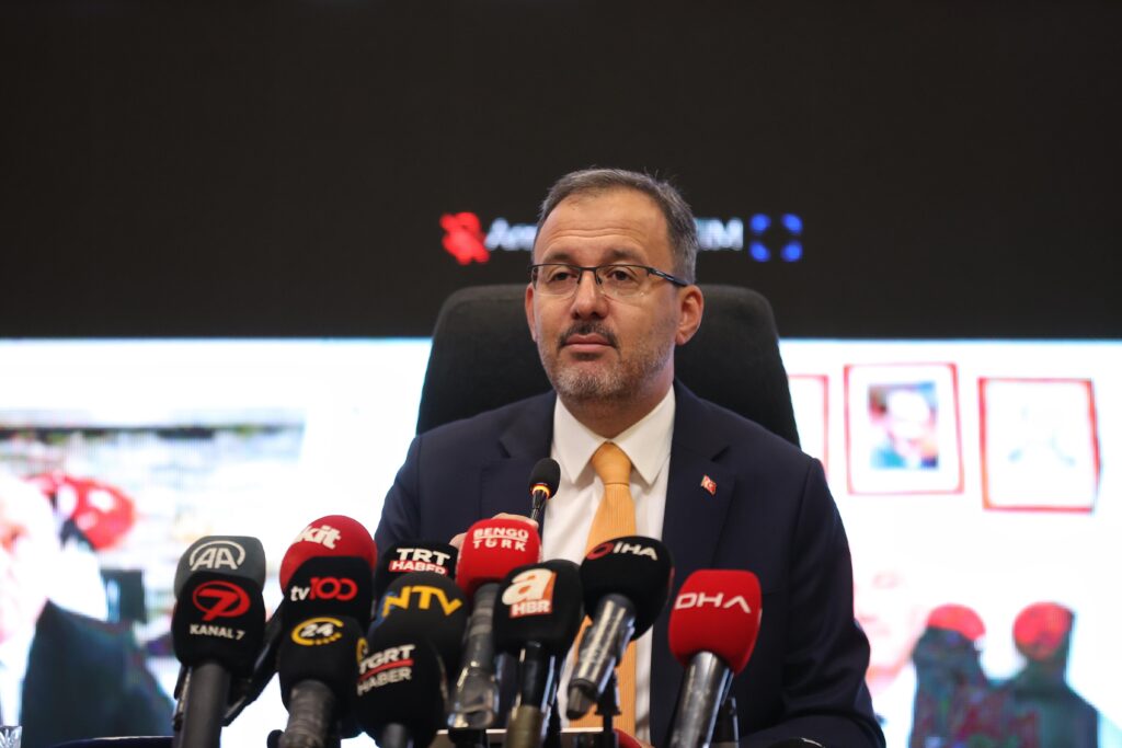 Gençlik ve Spor Bakanı Kasapoğlu: Yurt başvurularında birinci fazda %80’lik karşılama oranına imza attık