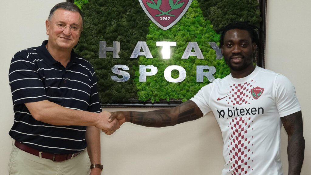 Hatayspor, Christian Atsu ile 1+1 yıllık sözleşme imzaladı