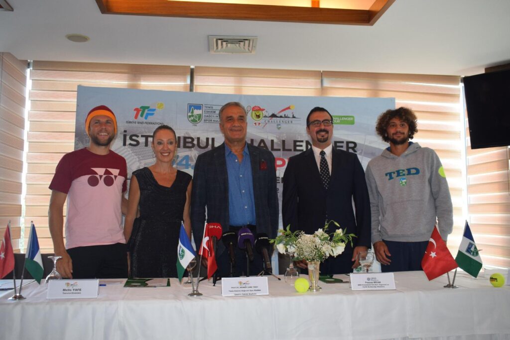İstanbul Challenger TED Open Uluslararası Tenis Turnuvası’nın tanıtımı yapıldı