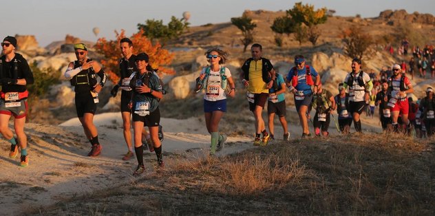 Kapadokya’da tarihi koşu!