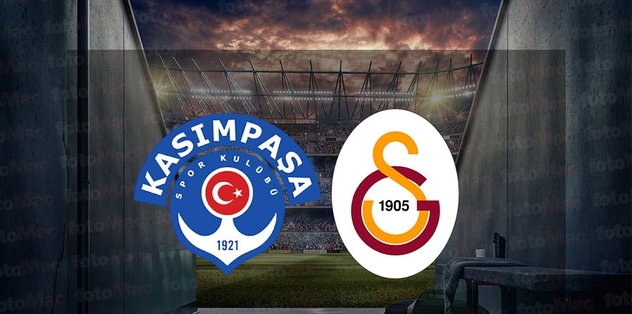 KASIMPAŞA GALATASARAY CANLI İZLE | Kasımpaşa – Galatasaray maçı ne zaman, saat kaçta, hangi kanalda canlı verilecek? – GS muhtemel 11’leri
