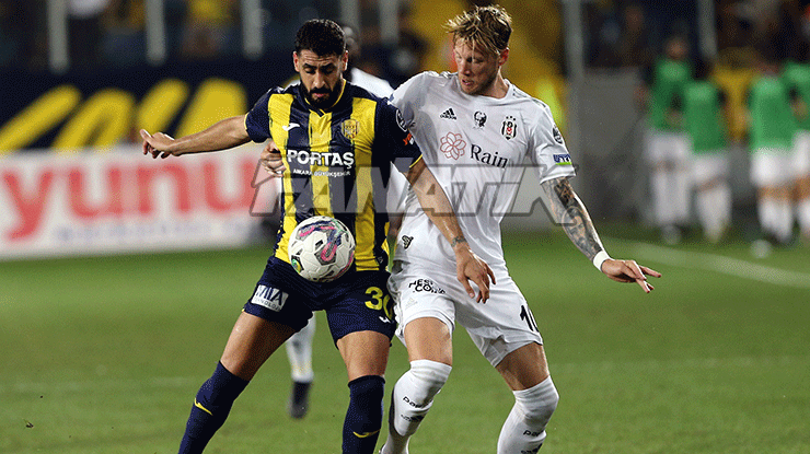 (ÖZET) Ankaragücü-Beşiktaş maç sonucu: 2-3