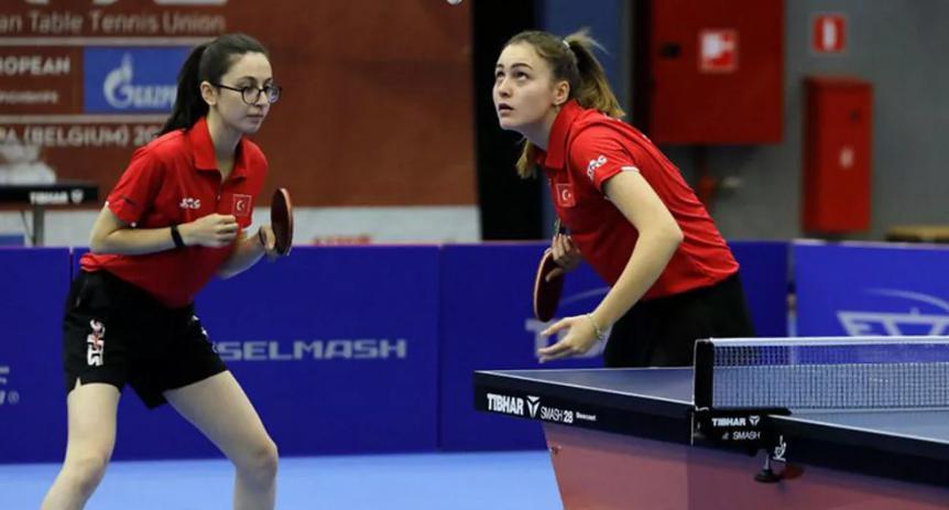 Özge Yılmaz-Ece Haraç çifti, ikinci kez U21 Avrupa Şampiyonu!