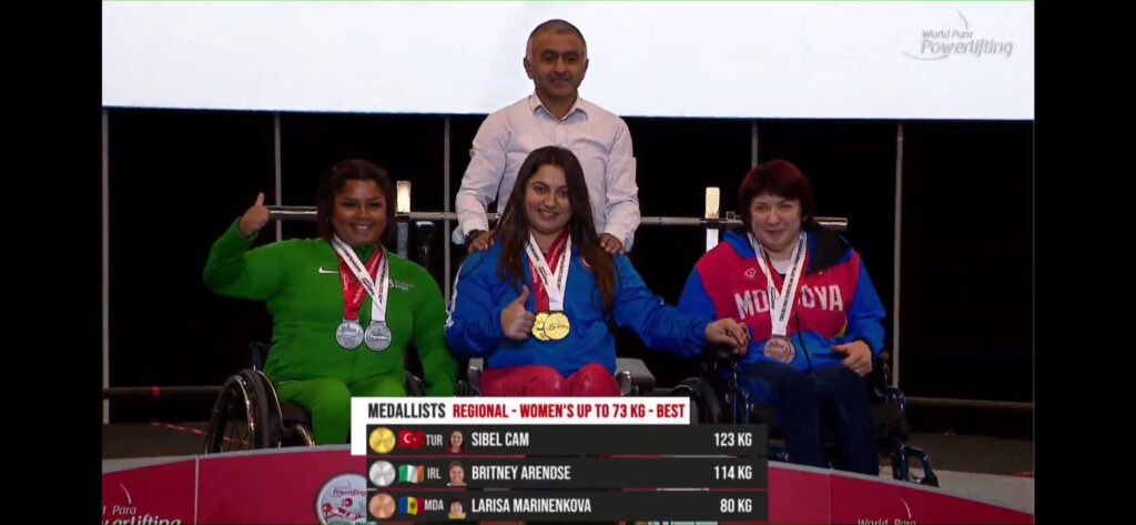 Sibel Çam, Avrupa Şampiyonu!