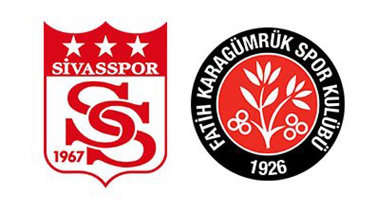 Sivasspor-Fatih Karagümrük maçı (CANLI)