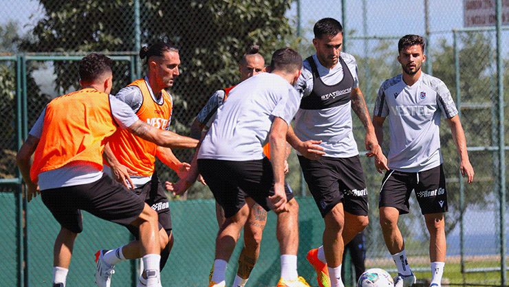 Trabzonspor, Kayserispor maçı hazırlıklarını sürdürdü