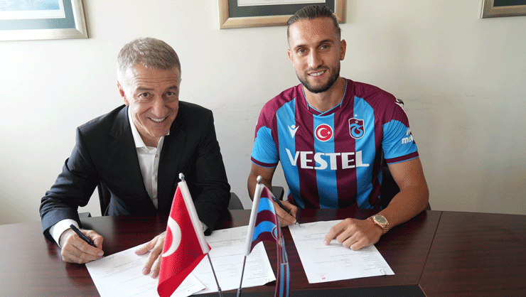 Trabzonspor transfer haberi: Yusuf Yazıcı resmen imzayı attı!