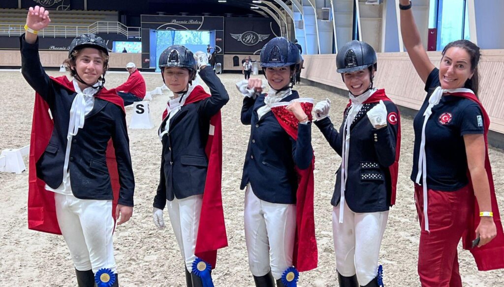 Türkiye Yıldız Milli Takımı, binicilik at terbiyesinde Balkan şampiyonu