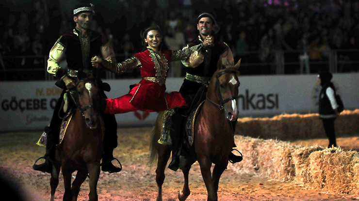 4. Dünya Göçebe Oyunları kapanış programıyla sona erdi