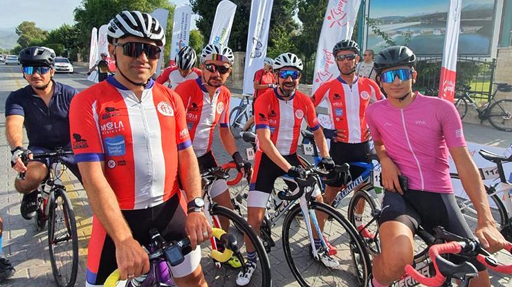Antalyaspor Bisiklet Takımı Fethiye’de yarıştı