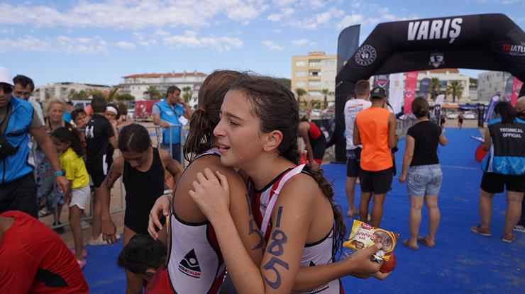 Ayvalık’ta triatlona büyük ilgi