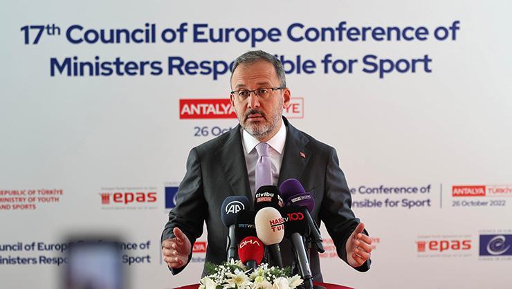 Bakan Kasapoğlu: Türkiye spor konusunda artık bir marka