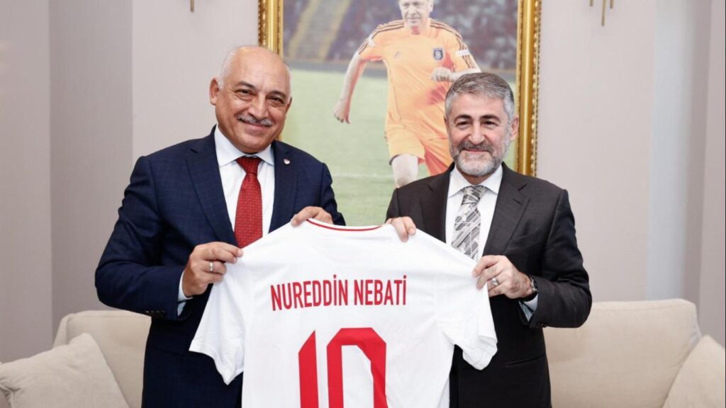 Bakan Nureddin Nebati ve Mehmet Büyükekşi buluştu