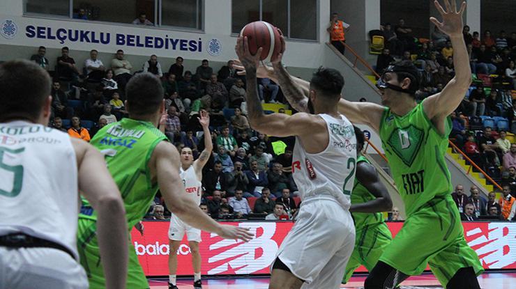Basketbol Süper Ligi: Konyaspor: 80 – Tofaş: 66