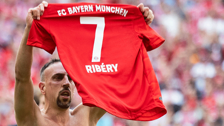 Bir yıldız daha kaydı! Frank Ribery futbolu bıraktı