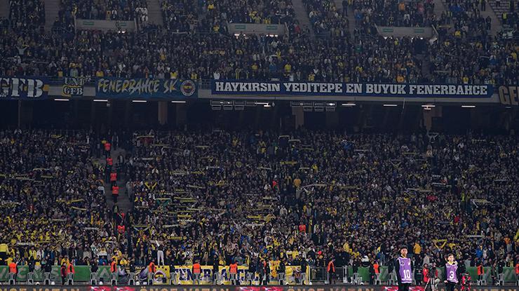 Fenerbahçeli 25 bin taraftar Olimpiyat Stadı’nda