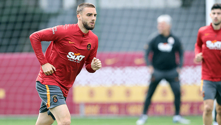 Galatasaray şut çalıştı