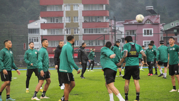 Giresunspor, Sivasspor maçı hazırlıklarını sürdürüyor