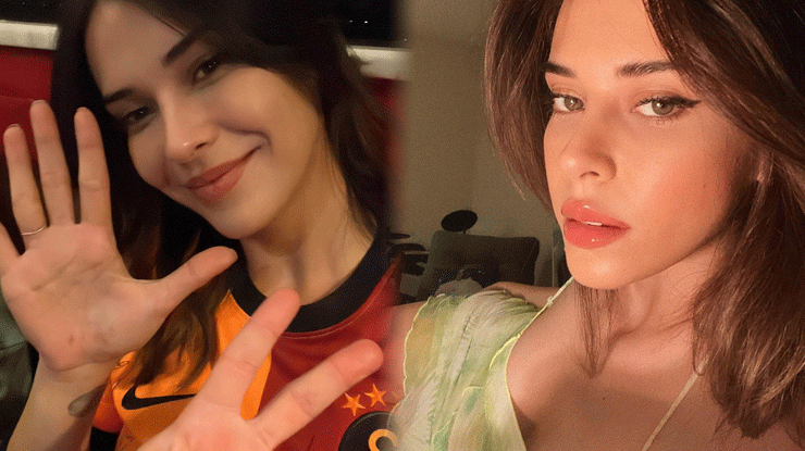 Güzel oyuncu Galatasaray taraftarı çıktı!