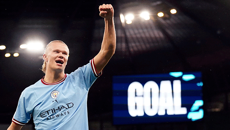 Haaland, Devler Ligi’nde de durmuyor! Rakip kaleciden olay yorum